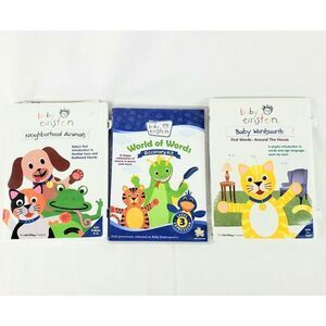 Baby Einstein: Neighborhood Animals | Baby Wordsworth | World of Words  [DVD]